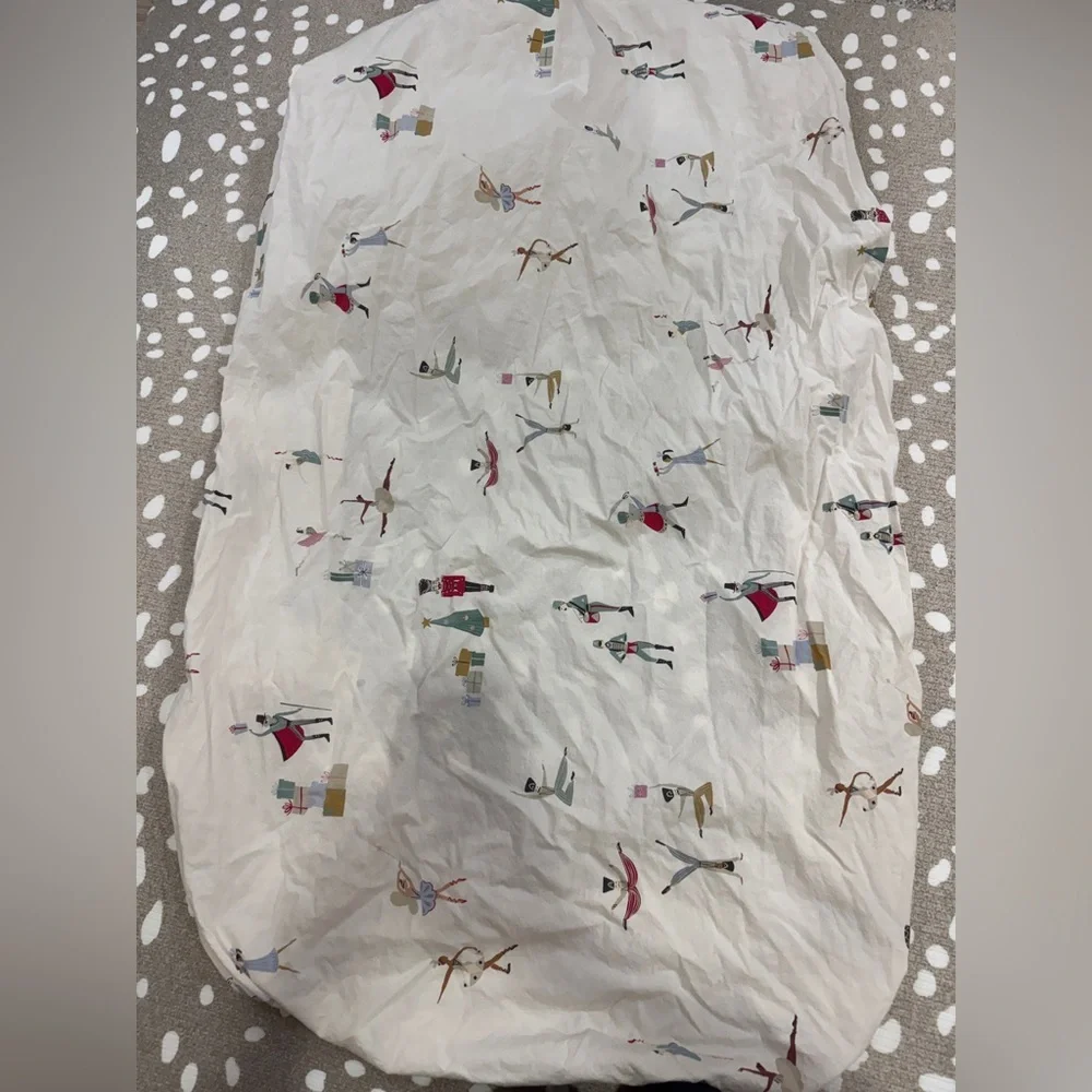 West Elm Nutcracker crib sheet collection baby girl boy Christmas ballet unisex